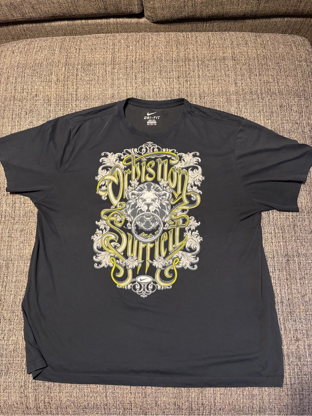 Nike LeBron James Witness Lion Dri-Fit Graphic Tshirt Black XXL